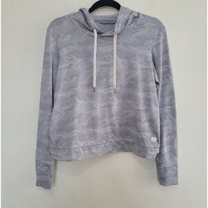 Vuori Halo Essential Hoodie Women’s Camo Gray size S